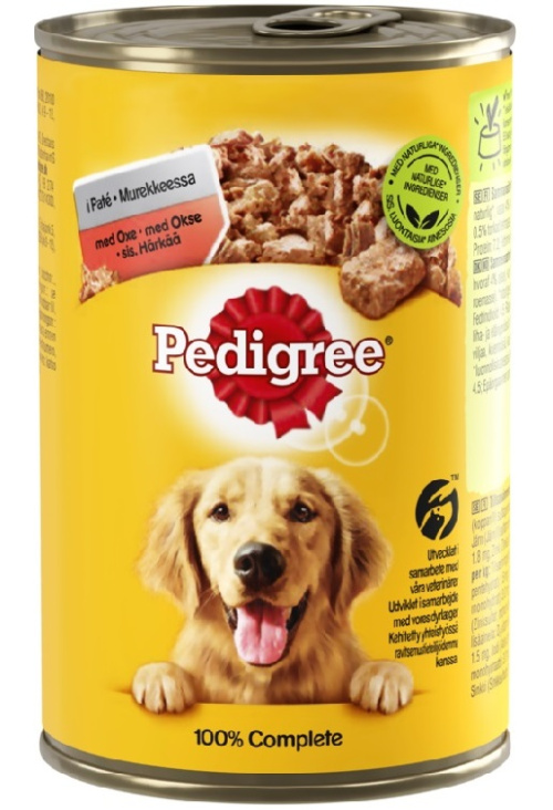 Pedigree Корм для собак с говядиной 400 г 