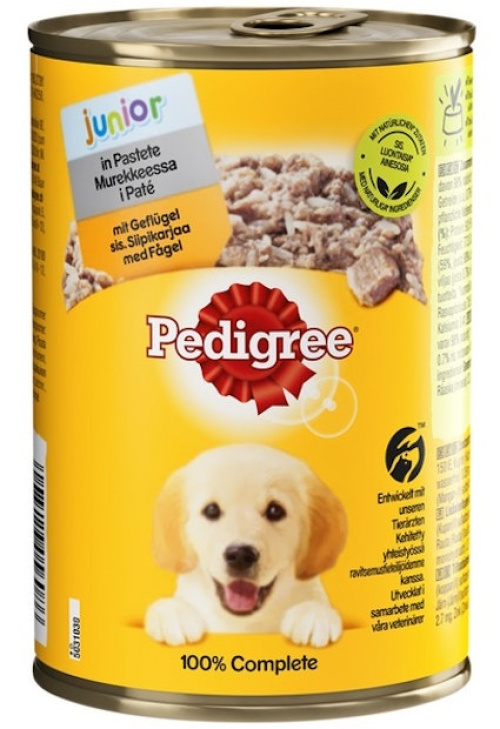 Pedigree Junior Корм для щенков. Птица 400 г 