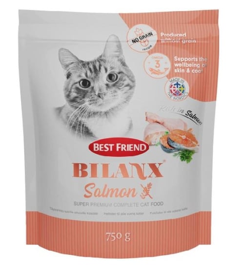 Best Friend Bilanx Сухой беззерновой корм Лосось 750г