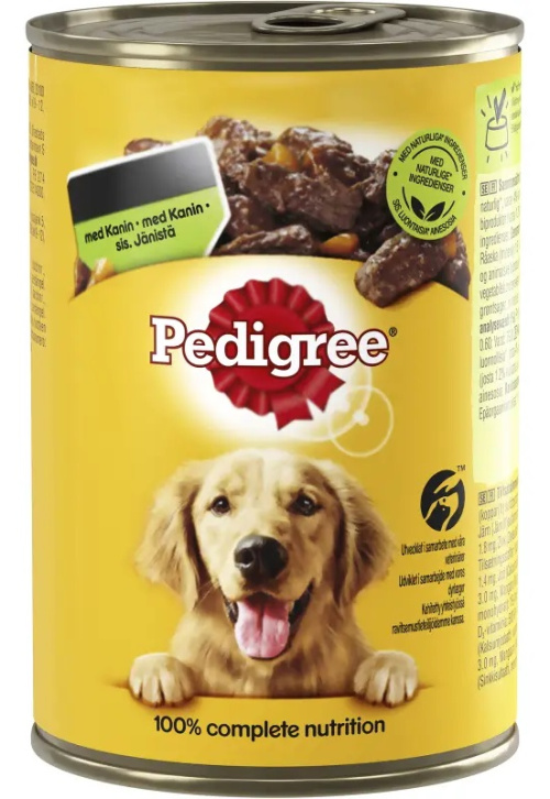 Pedigree Мясной корм с дичью и морковью 400г 