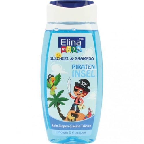 Suihkugeeli Elina Kids 250ml 2in1 Pirate