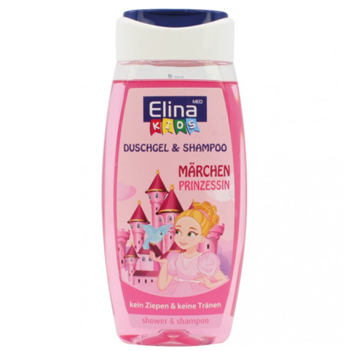 Elina Kids Princess Гель для душа 2в1 250 мл  