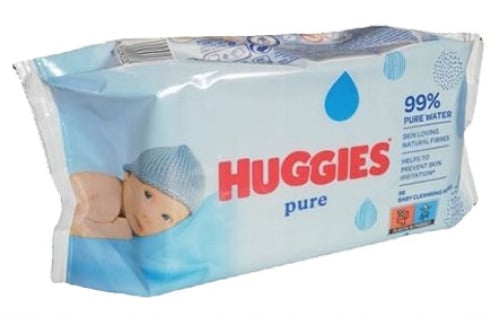 Huggies влажные салфетки 56 шт