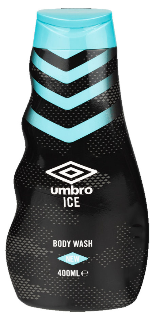 UMBRO Ice Гель для душа мужской, 400мл.