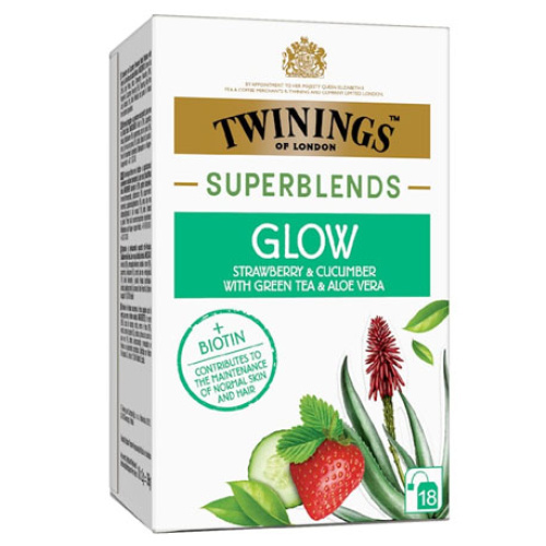 Twinings Superblends Glow травяной настой 18x2 г 