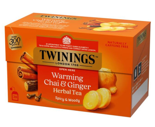 Twinings Травяной чай Согревающий имбирь 40г