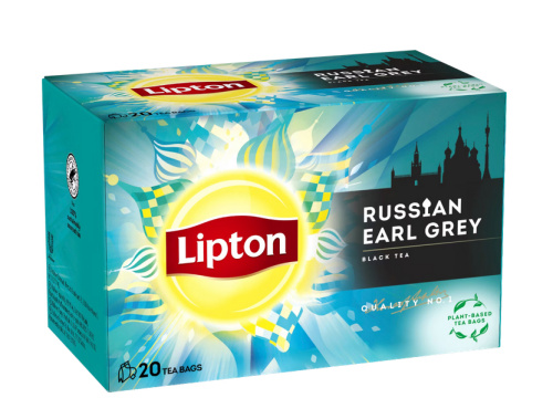 Lipton чай русский эрл грей в пакетиках 20 шт
 