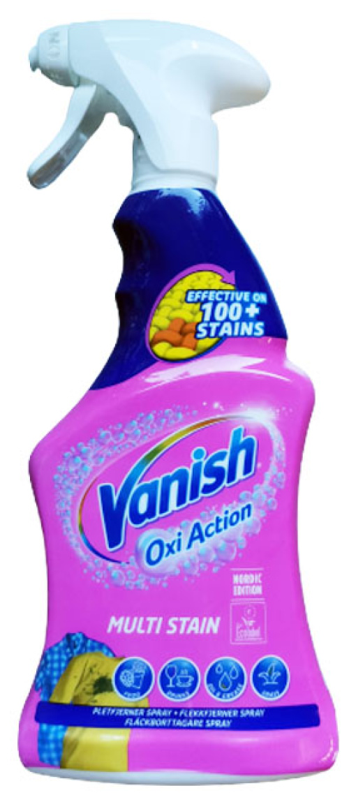 Vanish Oxi Action Spray спрей перед чисткой 500 мл