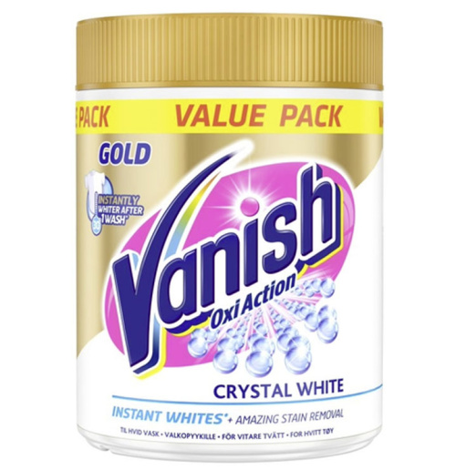 Vanish Gold Пятновыводитель для белого белья 940г