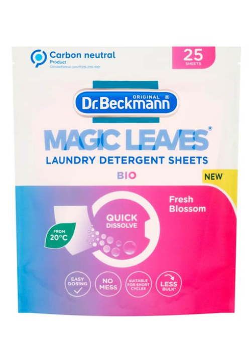 Dr. Beckmann Bio Fresh Blossom Стир. порошок в листах, 25 ст./100 г 