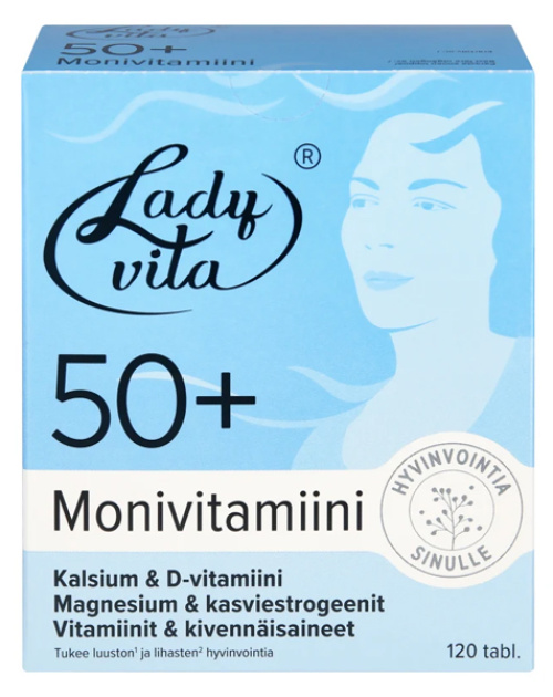 Ladyvita 50+ для взрослых женщин 120 таблеток