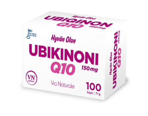 VN Hyvän Olon Убихинон Q10 витамины 150г