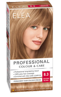 Elea Professional Color & Care &#1082;&#1088;&#1072;&#1089;&#1082;&#1072; &#1076;&#1083;&#1103; &#1074;&#1086;&#1083;&#1086;&#1089;, &#1079;&#1086;&#1083;&#1086;&#1090;&#1086;&#1081; &#1073;&#1083;&#1086;&#1085;&#1076;