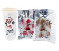 Skin Treats Gift Set Printed Mask 2+Cup