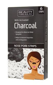 Beauty Formulas Charcoal &#1087;&#1088;&#1086;&#1082;&#1083;&#1072;&#1076;&#1082;&#1080; &#1076;&#1083;&#1103; &#1085;&#1086;&#1089;&#1072; &#1086;&#1090; &#1091;&#1075;&#1088;&#1077;&#1081; 6 &#1096;&#1090;

