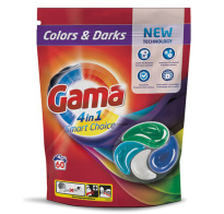 Gama 4in1 Colors &amp; Darks &#1050;&#1072;&#1087;&#1089;&#1091;&#1083;&#1099; &#1076;&#1083;&#1103; &#1089;&#1090;&#1080;&#1088;&#1082;&#1080; 60&#1096;&#1090;.&#160;
