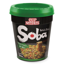 Nissin Soba Cup Teriyaki &#1083;&#1072;&#1087;&#1096;&#1072; &#1073;&#1099;&#1089;&#1090;&#1088;&#1086;&#1075;&#1086; &#1087;&#1088;&#1080;&#1075;&#1086;&#1090;&#1086;&#1074;&#1083;&#1077;&#1085;&#1080;&#1103; 90 &#1075;&#1088;