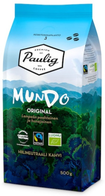 Paulig Mundo &#1050;&#1086;&#1092;&#1077; &#1079;&#1077;&#1088;&#1085;&#1086;&#1074;&#1086;&#1081; &#1086;&#1088;&#1075;&#1072;&#1085;&#1080;&#1095;&#1077;&#1089;&#1082;&#1080;&#1081;, 500&#1075;&#1088;.