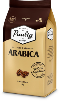 Paulig Arabica &#1050;&#1086;&#1092;&#1077; &#1074; &#1079;&#1077;&#1088;&#1085;&#1072;&#1093; 1 &#1082;&#1075;&#160;