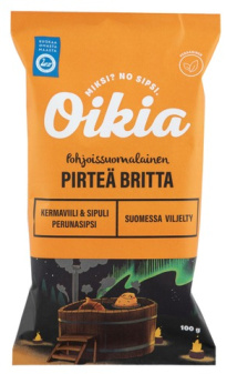 Oikia Pirteä Britta &#1050;&#1072;&#1088;&#1090;&#1086;&#1092;&#1077;&#1083;&#1100;&#1085;&#1099;&#1077; &#1095;&#1080;&#1087;&#1089;&#1099; &#1089;&#1086; &#1074;&#1082;&#1091;&#1089;&#1086;&#1084; &#1089;&#1084;&#1077;&#1090;&#1072;&#1085;&#1099; &#1080; &#1083;&#1091;&#1082;&#1072;