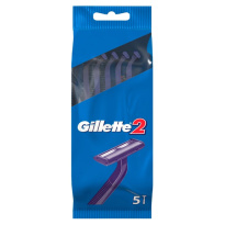 Gillette G2 &#1041;&#1088;&#1080;&#1090;&#1074;&#1099; &#1086;&#1076;&#1085;&#1086;&#1088;&#1072;&#1079;&#1086;&#1074;&#1099;&#1077; 5&#1096;&#1090; &#160;