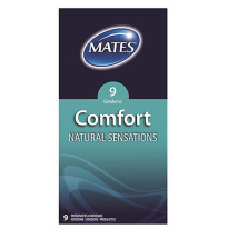 &#1055;&#1088;&#1077;&#1079;&#1077;&#1088;&#1074;&#1072;&#1090;&#1080;&#1074;&#1099; Mates Comfort Natural Sensations 9 &#1096;&#1090;.&#160;
