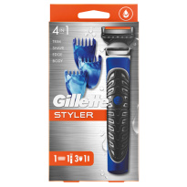 Gillette STYLER &#1059;&#1085;&#1080;&#1074;&#1077;&#1088;&#1089;&#1072;&#1083;&#1100;&#1085;&#1072;&#1103; &#1073;&#1088;&#1080;&#1090;&#1074;&#1072;-&#1089;&#1090;&#1072;&#1081;&#1083;&#1077;&#1088; 4 &#1074; 1