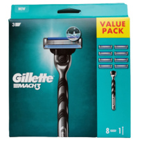 Gillette Mach3 8 &#1083;&#1077;&#1079;&#1074;&#1080;&#1081; + &#1073;&#1088;&#1080;&#1090;&#1074;&#1072;&#160;