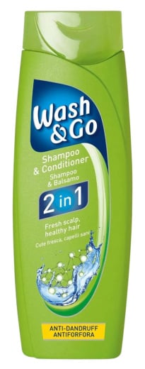 Wash & Go 2 In 1 - &#1064;&#1072;&#1084;&#1087;&#1091;&#1085;&#1100; &#1087;&#1088;&#1086;&#1090;&#1080;&#1074; &#1087;&#1077;&#1088;&#1093;&#1086;&#1090;&#1080; 200&#1084;&#1083;