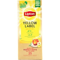 Lipton Yellow Label &#1063;&#1077;&#1088;&#1085;&#1099;&#1081; &#1095;&#1072;&#1081; &#1074; &#1087;&#1072;&#1082;&#1077;&#1090;&#1080;&#1082;&#1072;&#1093; 25 &#1096;&#1090;