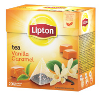 Lipton &#1095;&#1072;&#1081; &#1074;&#1072;&#1085;&#1080;&#1083;&#1100;&#1085;&#1072;&#1103; &#1082;&#1072;&#1088;&#1072;&#1084;&#1077;&#1083;&#1100; &#1074; &#1087;&#1080;&#1088;&#1072;&#1084;&#1080;&#1076;&#1082;&#1072;&#1093; 20 &#1096;&#1090;

