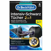 Dr Beckmann Color Cloths Intensive Black 2 &#1074; 1 &#1057;&#1072;&#1083;&#1092;&#1077;&#1090;&#1082;&#1080; &#1076;&#1083;&#1103; &#1086;&#1073;&#1085;&#1086;&#1074;&#1083;&#1077;&#1085;&#1080;&#1103; &#1095;&#1077;&#1088;&#1085;&#1086;&#1075;&#1086; &#1090;&#1077;&#1082;&#1089;&#1090;&#1080;&#1083;&#1103; &#1080; &#1090;&#1082;&#1072;&#1085;&#1077;&#1081; 6&#1096;&#1090;.