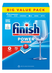 Finish Power Essential &#1058;&#1072;&#1073;&#1083;. &#1076;&#1083;&#1103; &#1087;&#1086;&#1089;&#1091;&#1076;&#1086;&#1084;&#1086;&#1077;&#1095;&#1085;&#1086;&#1081; &#1084;&#1072;&#1096;&#1080;&#1085;&#1099; 70&#1096;&#1090;&#160;