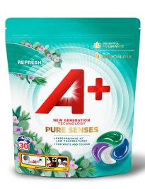 A+ Pure Senses Refresh &#1050;&#1072;&#1087;&#1089;&#1091;&#1083;&#1099; &#1076;&#1083;&#1103; &#1089;&#1090;&#1080;&#1088;&#1082;&#1080; 30&#1096;&#1090;&#160;