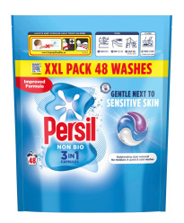 Persil Bio 3&#1074;1 &#1050;&#1072;&#1087;&#1089;&#1091;&#1083;&#1099; &#1076;&#1083;&#1103; &#1089;&#1090;&#1080;&#1088;&#1082;&#1080; &#1076;&#1083;&#1103; &#1095;&#1091;&#1074;&#1089;&#1090;&#1074;&#1080;&#1090;&#1077;&#1083;&#1100;&#1085;&#1086;&#1081; &#1082;&#1086;&#1078;&#1080; 48 &#1096;&#1090;
