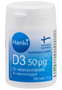 Hanki &#1042;&#1080;&#1090;&#1072;&#1084;&#1080;&#1085; D3 50 &#1084;&#1082;&#1075; 100 &#1090;&#1072;&#1073;&#1083;. 15 &#1075;