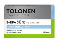 Tolonen Omega-3 E-EPA + &#1074;&#1080;&#1090;&#1072;&#1084;&#1080;&#1085; D 40 &#1082;&#1072;&#1087;&#1089;